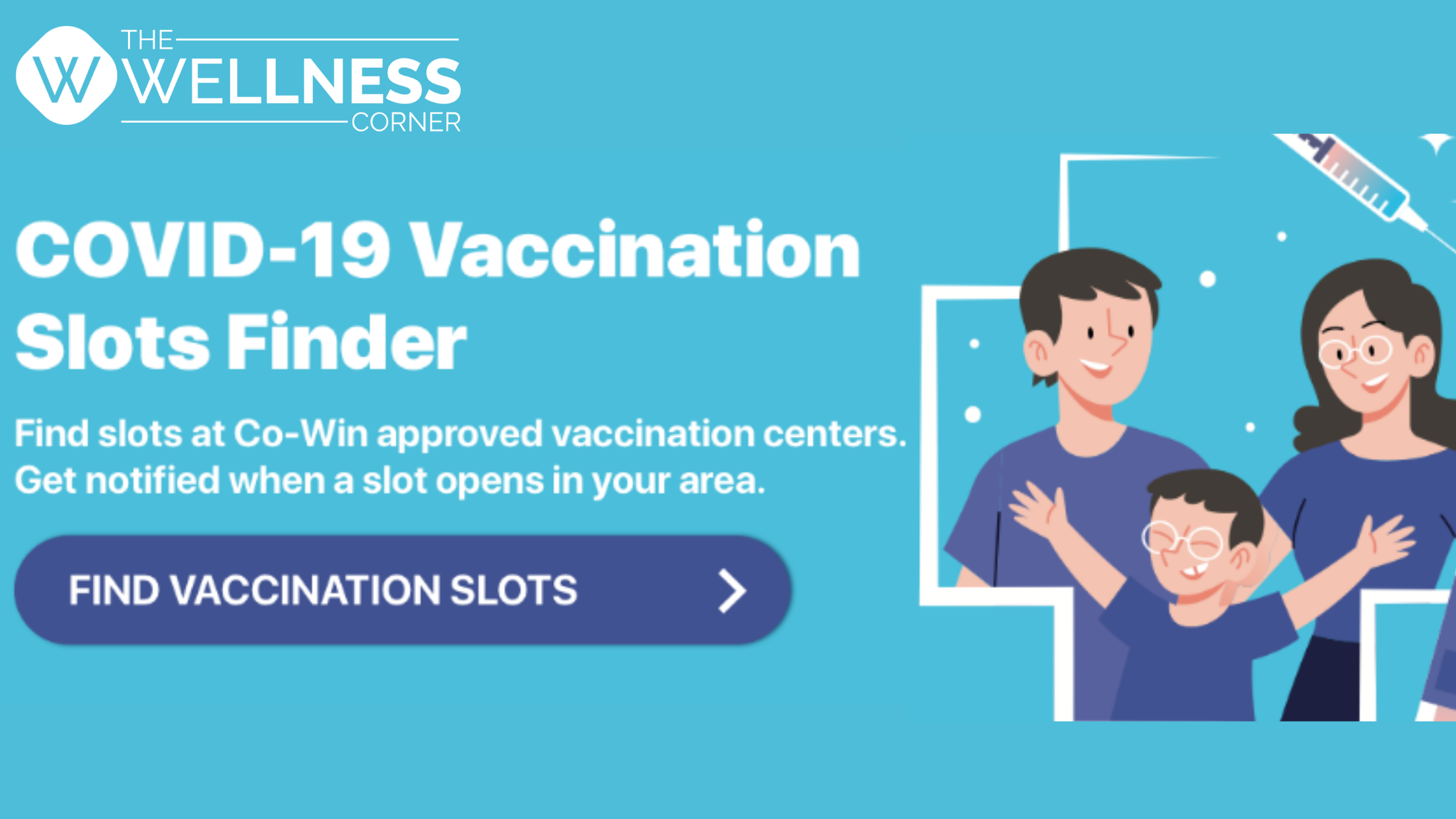 Get Notified When COVID-19 Vaccination Slots Open Near You