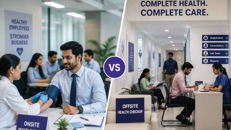 Onsite V/S Offsite Health Checkups: Which Is Better?