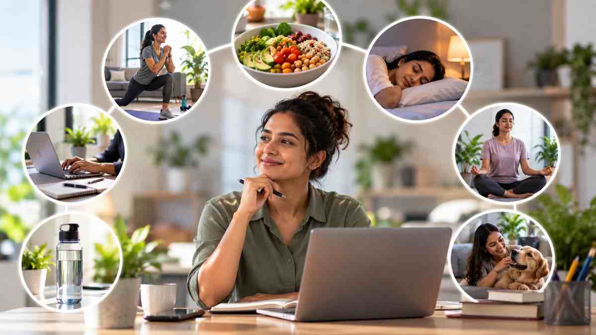 Healthy daily habits for long-term employee wellbeing.