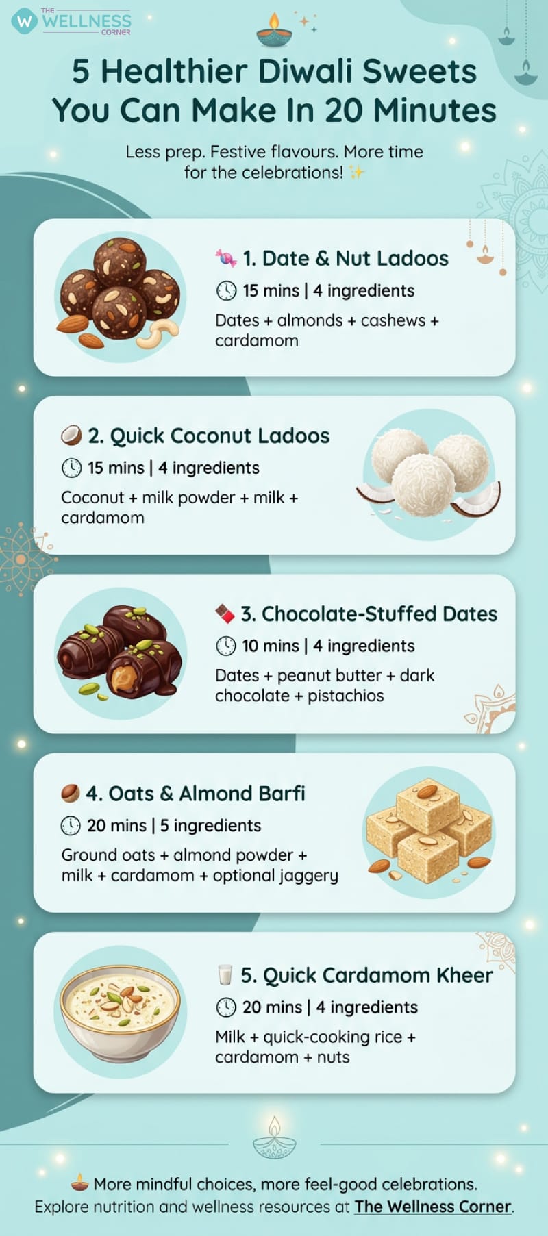 healthy Diwali sweets recipes